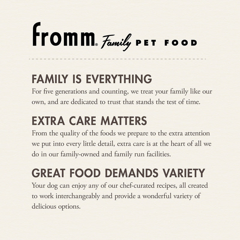 Fromm Four-Star Nutritionals®  Chicken À La Veg® Recipe Food for Dogs