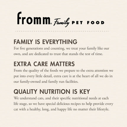 Fromm Family Indoor Cat Gold Food for Cats