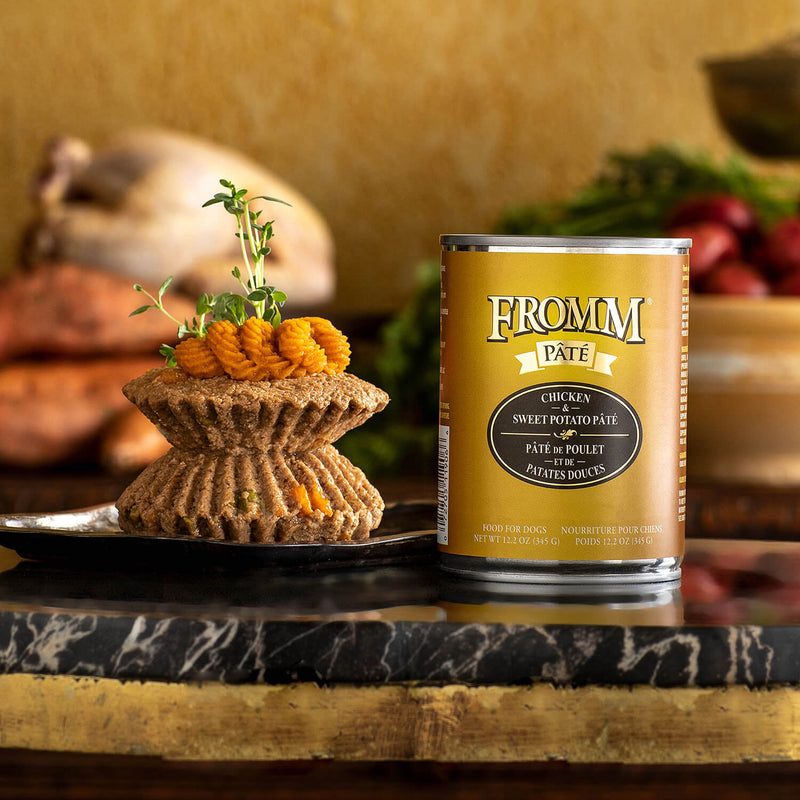 Fromm Grain-Free Chicken & Sweet Potato Pate Dog Cans