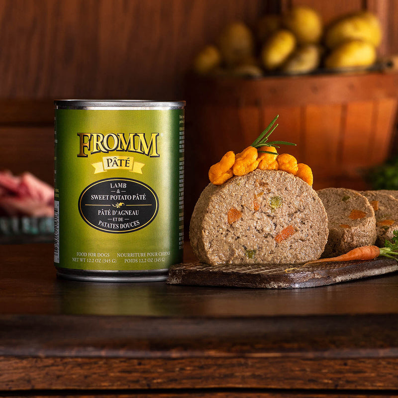 Fromm Grain-Free Lamb & Sweet Potato Pate Dog Cans