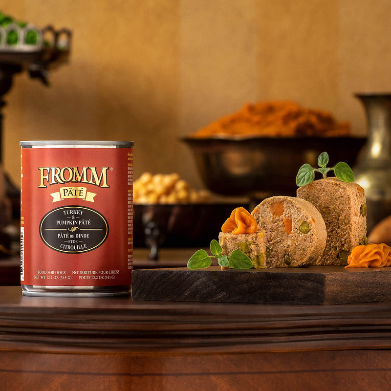 Fromm Grain-Free Turkey & Pumpkin Pate Dog Cans