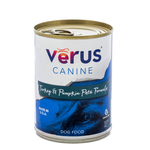 Verus Canine Grain Free Turkey & Pumpkin Pate Formula Cans