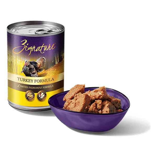 ZIGNATURE TURKEY GRAIN FREE LIMITED INGREDIENT DOG FOOD CANS 12OZ (12 COUNT)