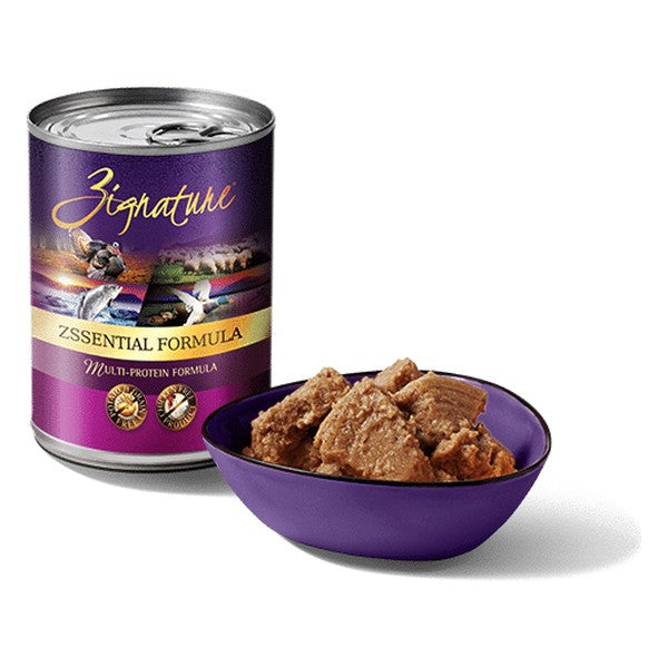 ZIGNATURE ZSSENTIALS GRAIN FREE LIMITED INGREDIENT DOG FOOD CANS 12OZ (12 COUNT)