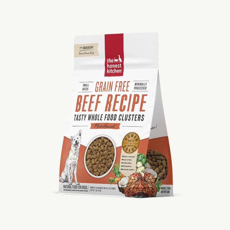 Honest Kitchen Clusters Grain Free Beef Recipe