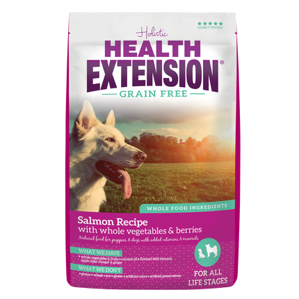 Health Extension Grain Free Salmon Recipe Dog Food