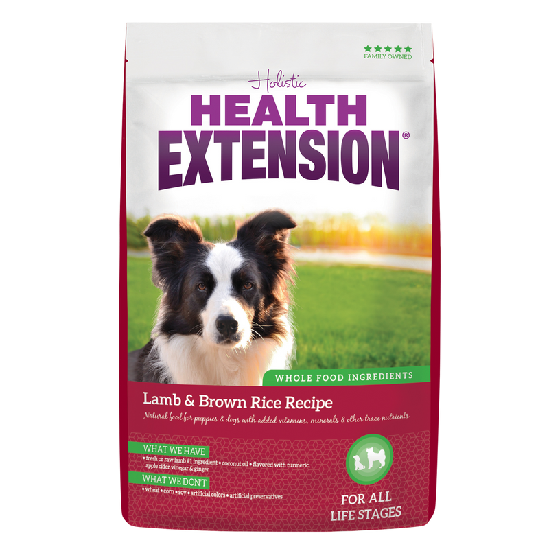 Health Extension Lamb & Brown Rice Recipe Dog Food