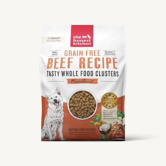 Honest Kitchen Clusters Grain Free Beef Recipe