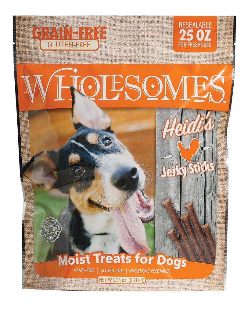 Wholesomes Heidi's Jerky Grain Free Dog Treat 25oz