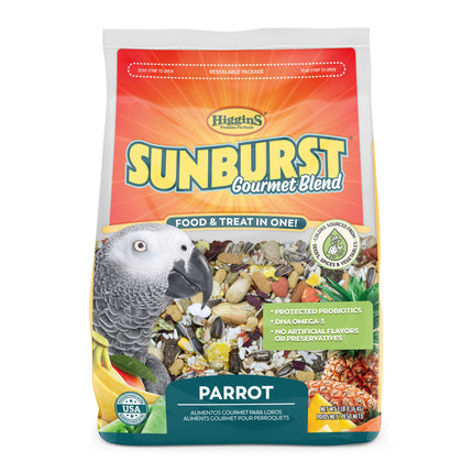 Higgins Bird Food Sunburst Parrot