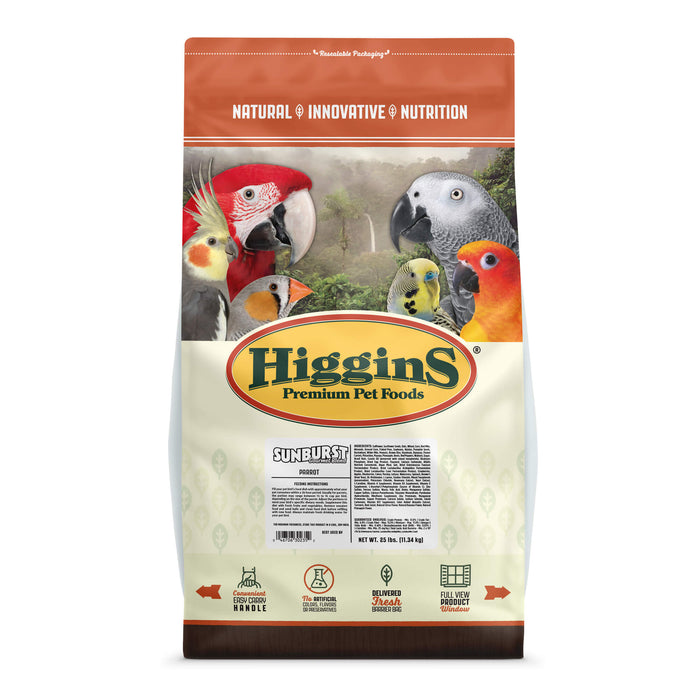 Higgins Bird Food Sunburst Parrot