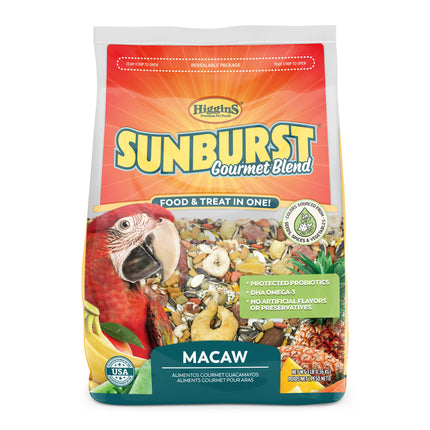 Higgins Bird Food Sunburst Macaw