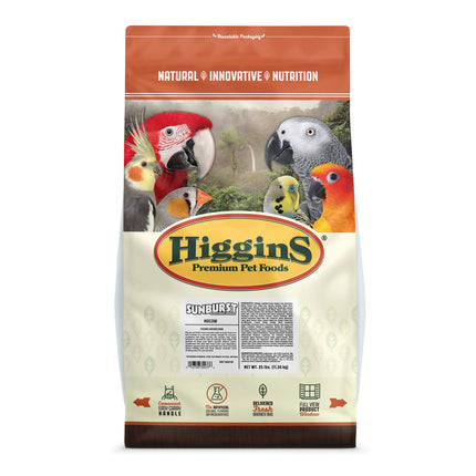 Higgins Bird Food Sunburst Macaw