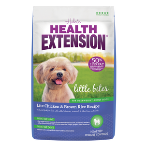 Health Extension Little Bites Lite Chicken & Brown Rice Recipe Dog Food