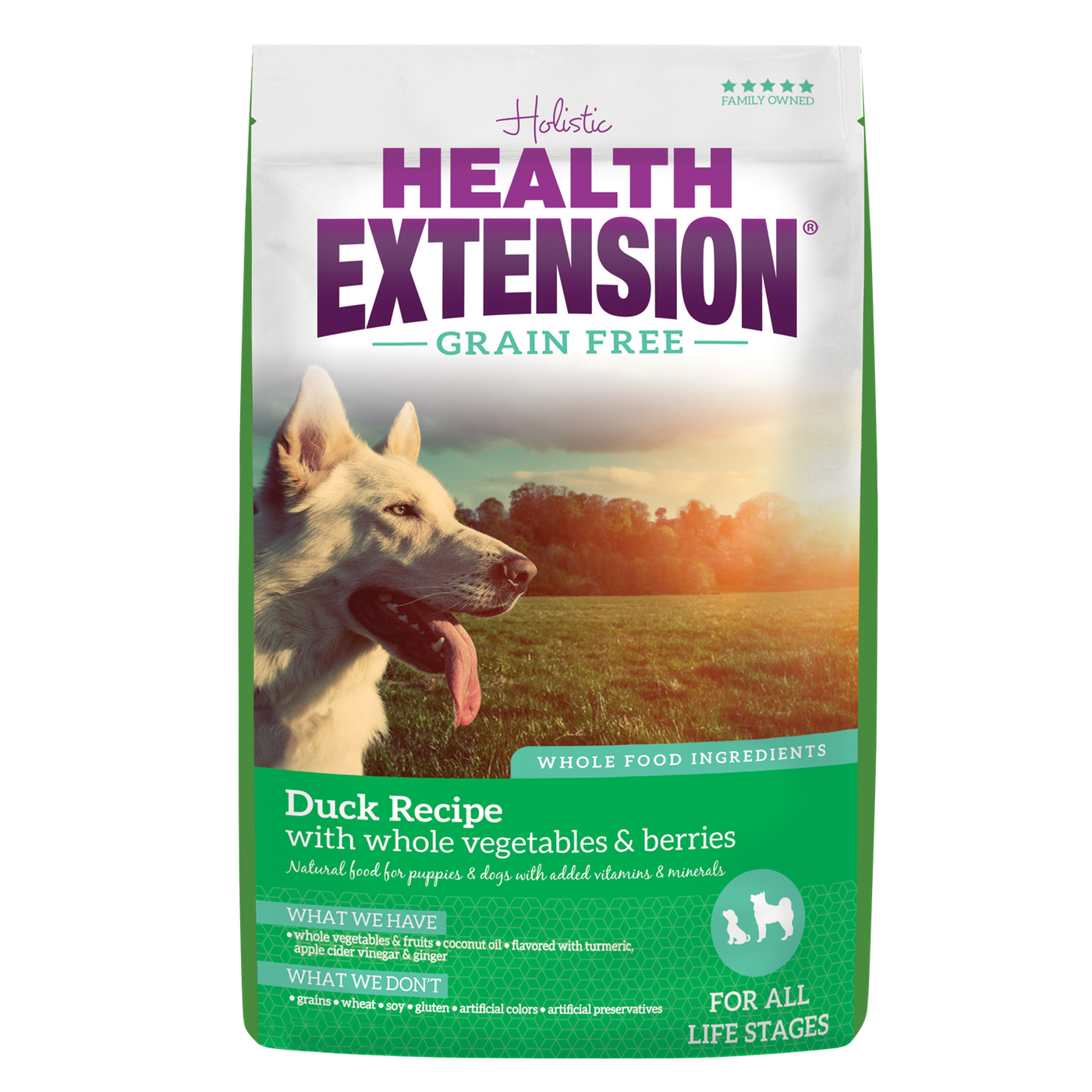 Health Extension Grain Free Duck Recipe Dog Food Petbowlz