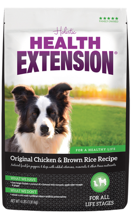 Health Extension Original Chicken & Brown Rice Recipe Dry Dog Food