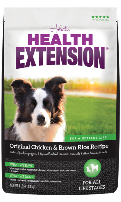 Health Extension Original Chicken & Brown Rice Recipe Dry Dog Food