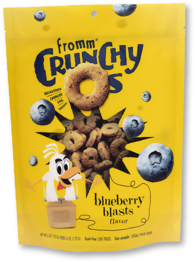 Fromm Family Crunchy O's Blueberry Blasts Dog Treats
