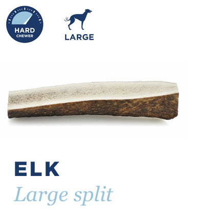 BarkWorthies Elk Split Antlers