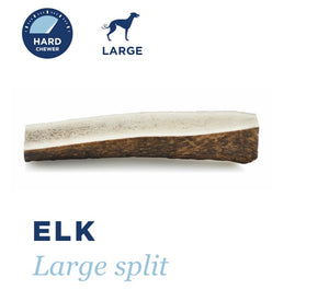 BarkWorthies Elk Split Antlers