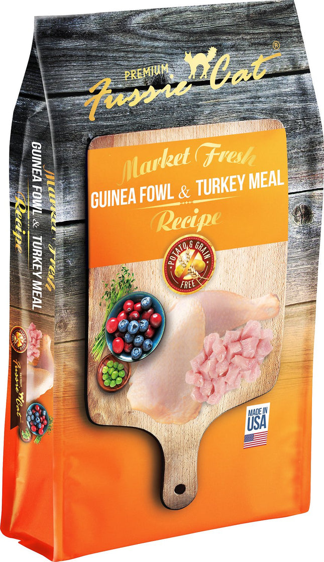 FUSSIE CAT MARKET FRESH GUINEA FOWL & TURKEY MEAL CAT FOOD