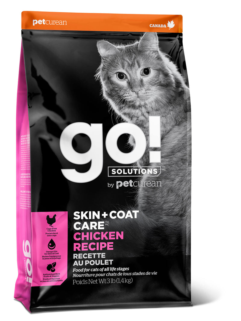 GO! Skin & Coat Care Chicken Recipe Cat Food