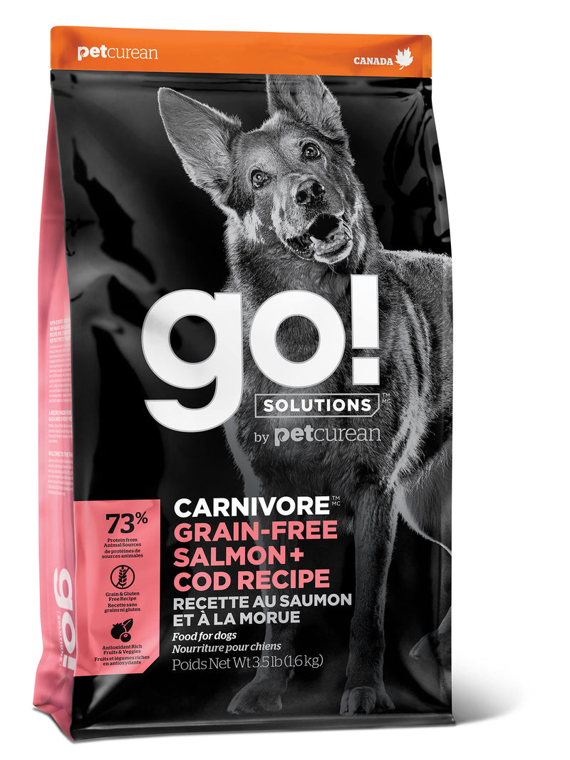 GO! Carnivore GF Salmon + Cod Recipe Dog Foods