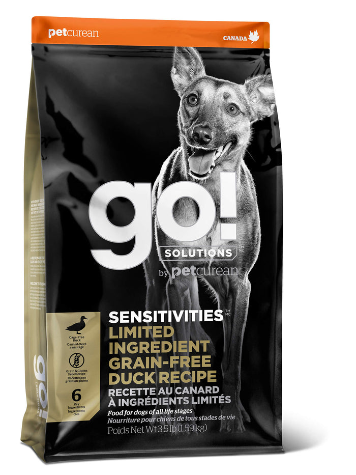 Go! Solutions Sensitivities Limited Ingredient Grain Free Duck Recipe for Dogs