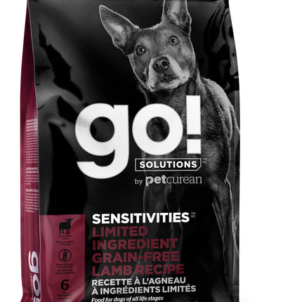 Go! Solutions Sensitivities Limited Ingredient Grain Free Lamb Recipe for Dogs