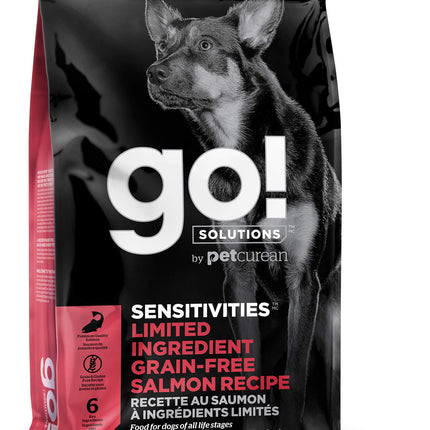 Go! Solutions Sensitivities Limited Ingredient Grain Free salmon Recipe for Dogs