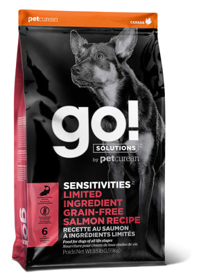 Go! Solutions Sensitivities Limited Ingredient Grain Free salmon Recipe for Dogs