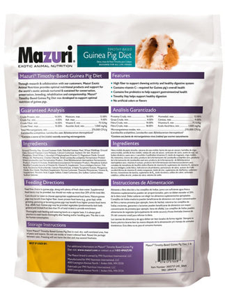 Mazuri Timothy Based Guinea Pig Food