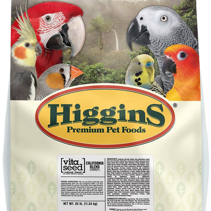 Higgins Bird Food California Blend