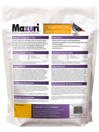 Mazuri Bird Food Parrot Maintenance