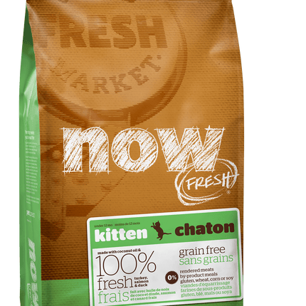 Now Fresh Grain Free Kitten Recipe Cat Food