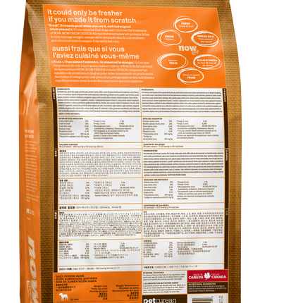 NOW FRESH Grain Free Senior Recipe Dog Food