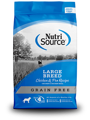 Nutrisource Grain Free Large Breed Chicken & Pea Dog Food