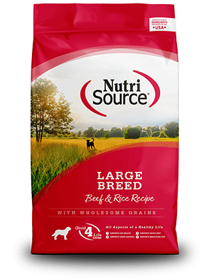 Nutrisource Large Breed Beef & Rice Adult Dog Food