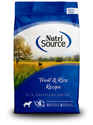 Nutrisource Trout & Rice Dog Food