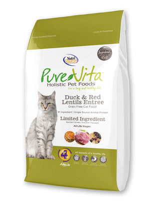 Pure Vita Duck & Red Lentils Cat Food