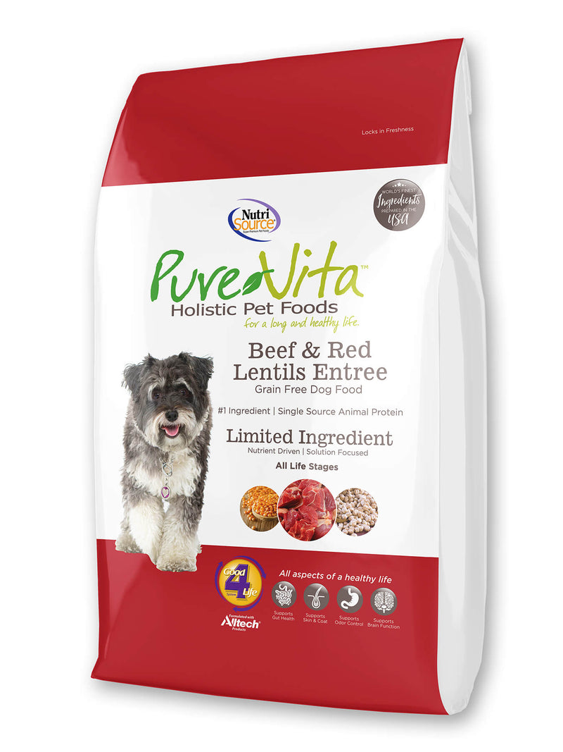 Pure Vita Beef & Red Lentils Dog Food