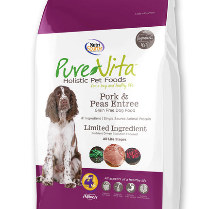 Pure Vita Pork and Peas Dog Food