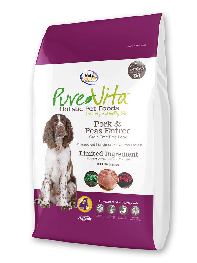 Pure Vita Pork and Peas Dog Food