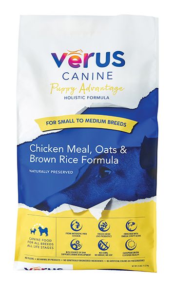 Verus Puppy Advantage - Chicken Meal, Oats & Brown Rice Formula