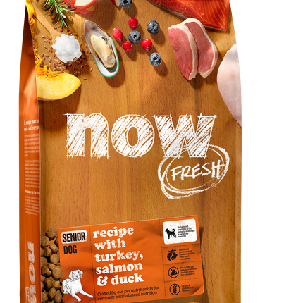 NOW FRESH Grain Free Senior Recipe Dog Food