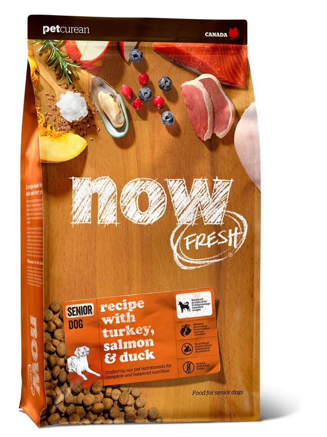 NOW FRESH Grain Free Senior Recipe Dog Food