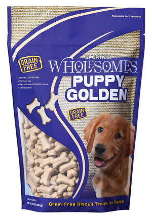 Wholesomes Puppy Golden Biscuit Grain Free Dog Treats