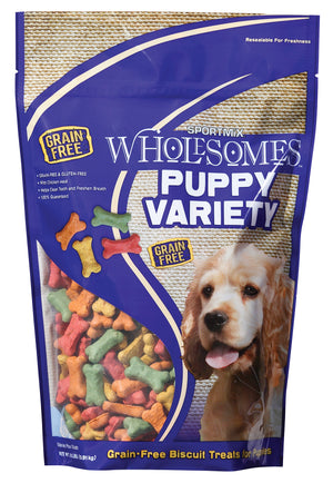 Wholesomes Puppy Variety Biscuits Grain Free Dog Treats
