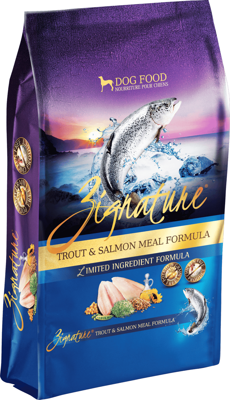 Zignature Trout & Salmon Limited Ingredient Formula Dog Food