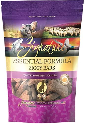 ZIGGY BARS DOG BISCUIT ZSSENTIAL FORMULA TREATS 12OZ